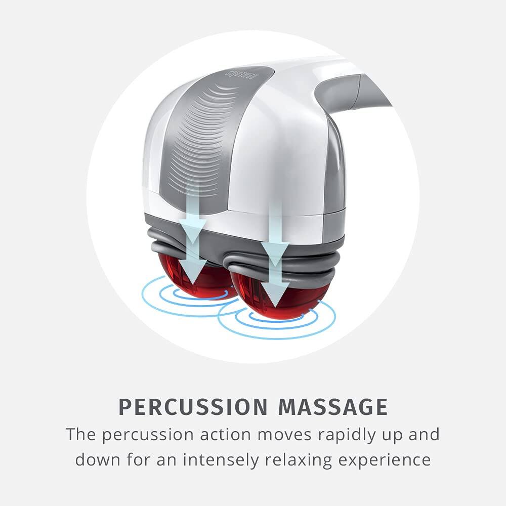 **Percussion Massage**

The percussion action moves rapidly up and down for an intensely relaxing experience.
