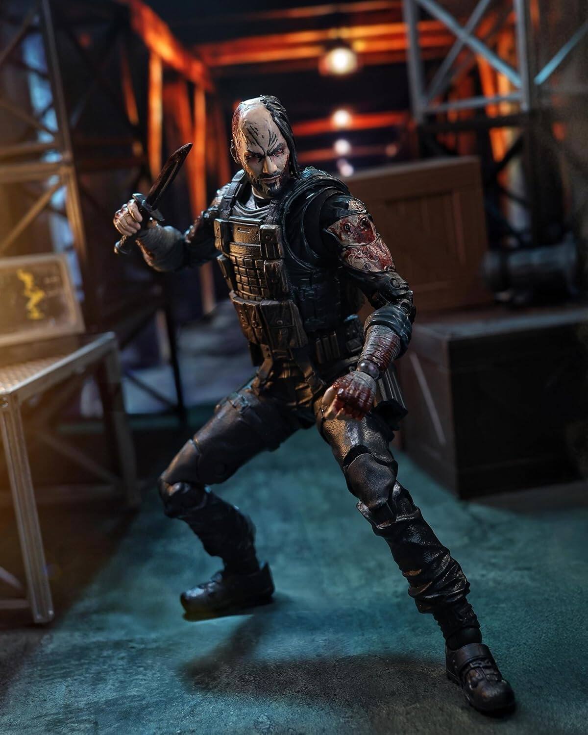 Alt View 5. McFarlane Toys - DC Direct Digital McFarlane Toys: BRZRKR B - 7"  Deluxe Action Figure.