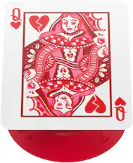 Front. PopSockets - Adhesive PopGrip Universal Grip & Stand for Cell Phones - Heartbreaker Queen.