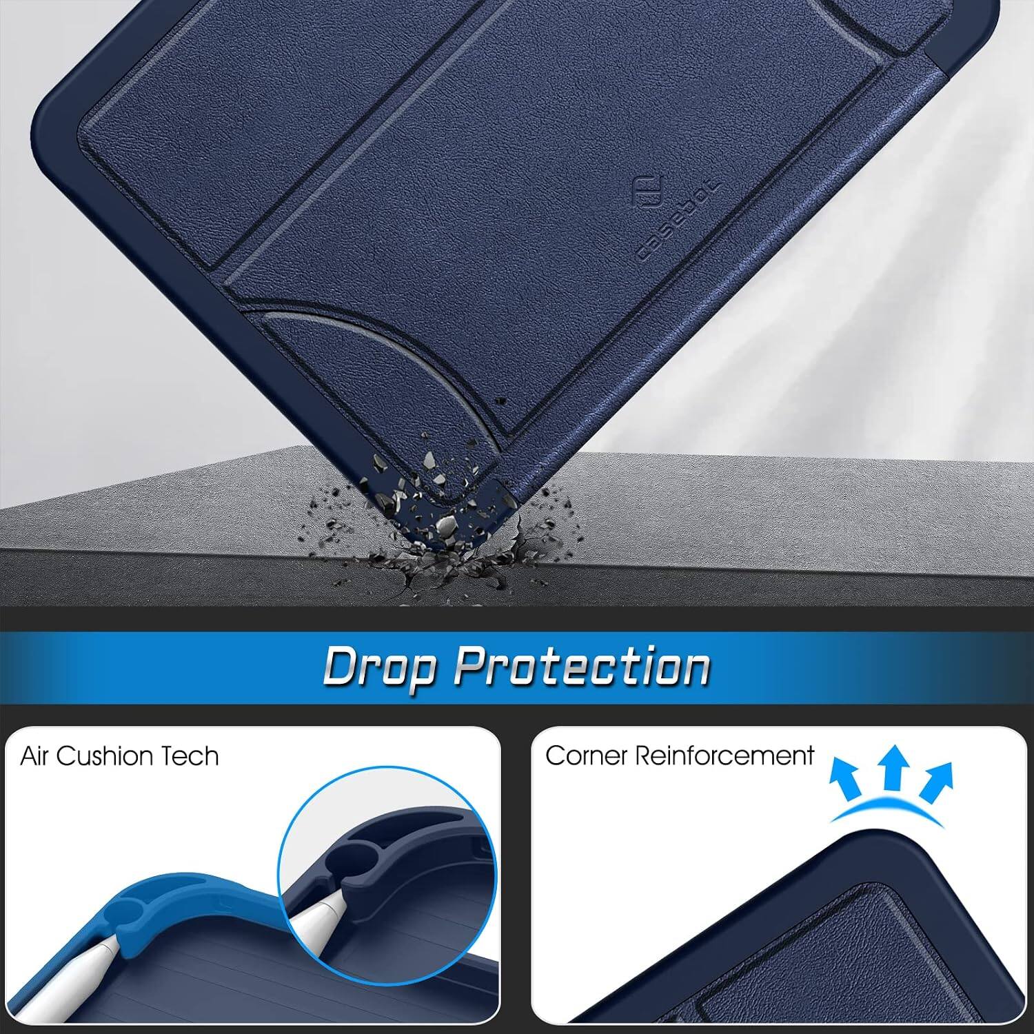 Drop Protection  
Air Cushion Tech  
Corner Reinforcement