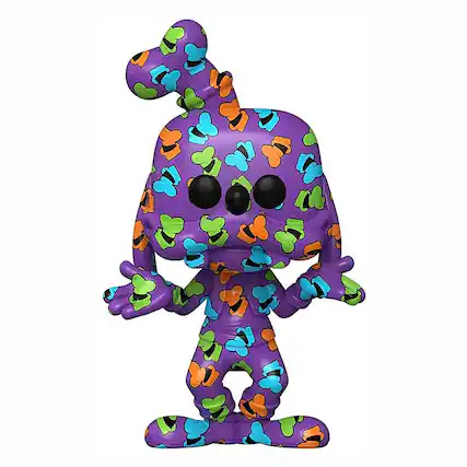 Front. Disney - Disney Funko POP Artist Series #29 | Exclusive Goofy - Purple.
