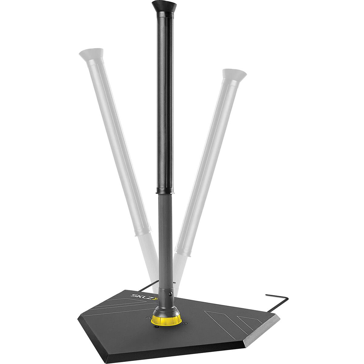 Alt View 1. SKLZ - SKLZ 360 Degree V2 All Position Batting Tee - Black.