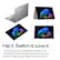 Flip it. Switch it. Love it.
From focused work to weekend streaming, the OmniBook X Flip moves the way you do with four distinct modes: laptop, tablet, tent, and reverse.