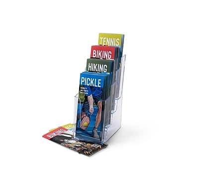 "Staples - Literature Holder, 4.25"", Plastic (ST16653/16653) - Clear" price history on PriceWatchPro