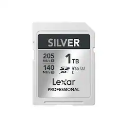 Lexar - SDXC UHS-I Memory Card – 1TB, Up to 205MB/s Read, 140MB/s Write, V30, 4K UHD Video Recording, Durable & Reliable