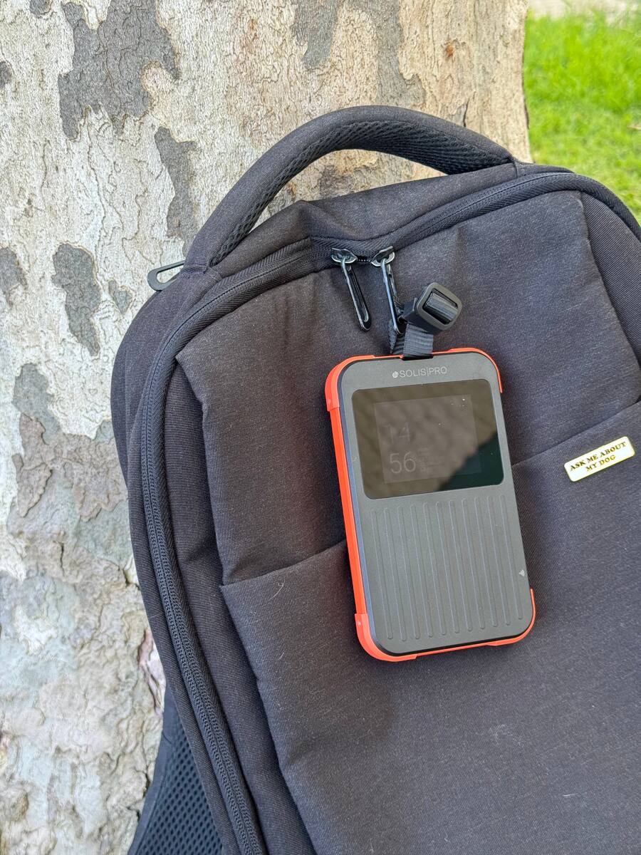 Simo Pro SIMO Solis Pro 5G Mobile Hotspot and Power Bank with Lifetime Data ...
