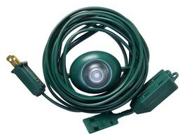 Woods - Indoor 15 ft. L Extension Cord with Switch 16/2 - Green