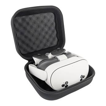 CASEMATIX Hardshell Protection Case for Meta Quest 3S, 3 and 2 VR CASEMATIX Hardshell Protection Case for Meta Quest 3S, 3 and 2 VR