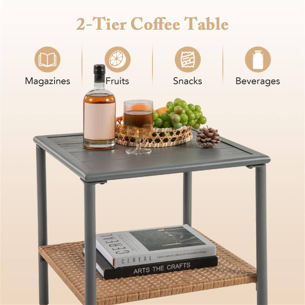 2-Tier Coffee Table  
Magazines  
Fruits  
Snacks  
Beverages  
CEREAL  
CEREAL  
THE CRAFTS  
ARTS