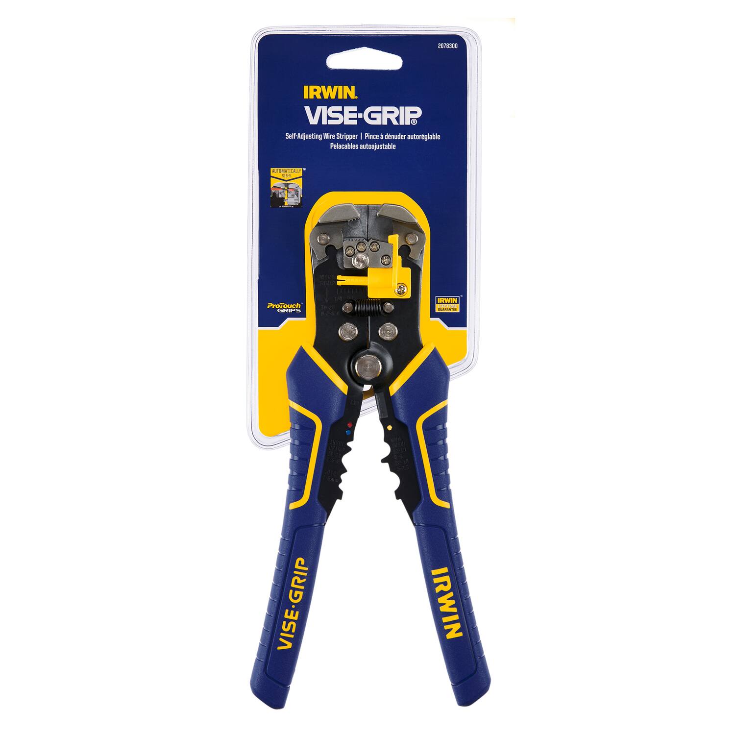 2028300 IRWIN VISE-GRIP Self-Adjusting Wire Stripper | Pince à dénuder autoajustable | Pelacables autoajustable | MdEa - 14 ProTouch THC5 SUFS A STWIN - VISE-GRIP IRWIN