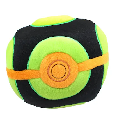 Front. Pokémon - Pokemon Poke Ball 5-Inch Plush - Dusk Ball.