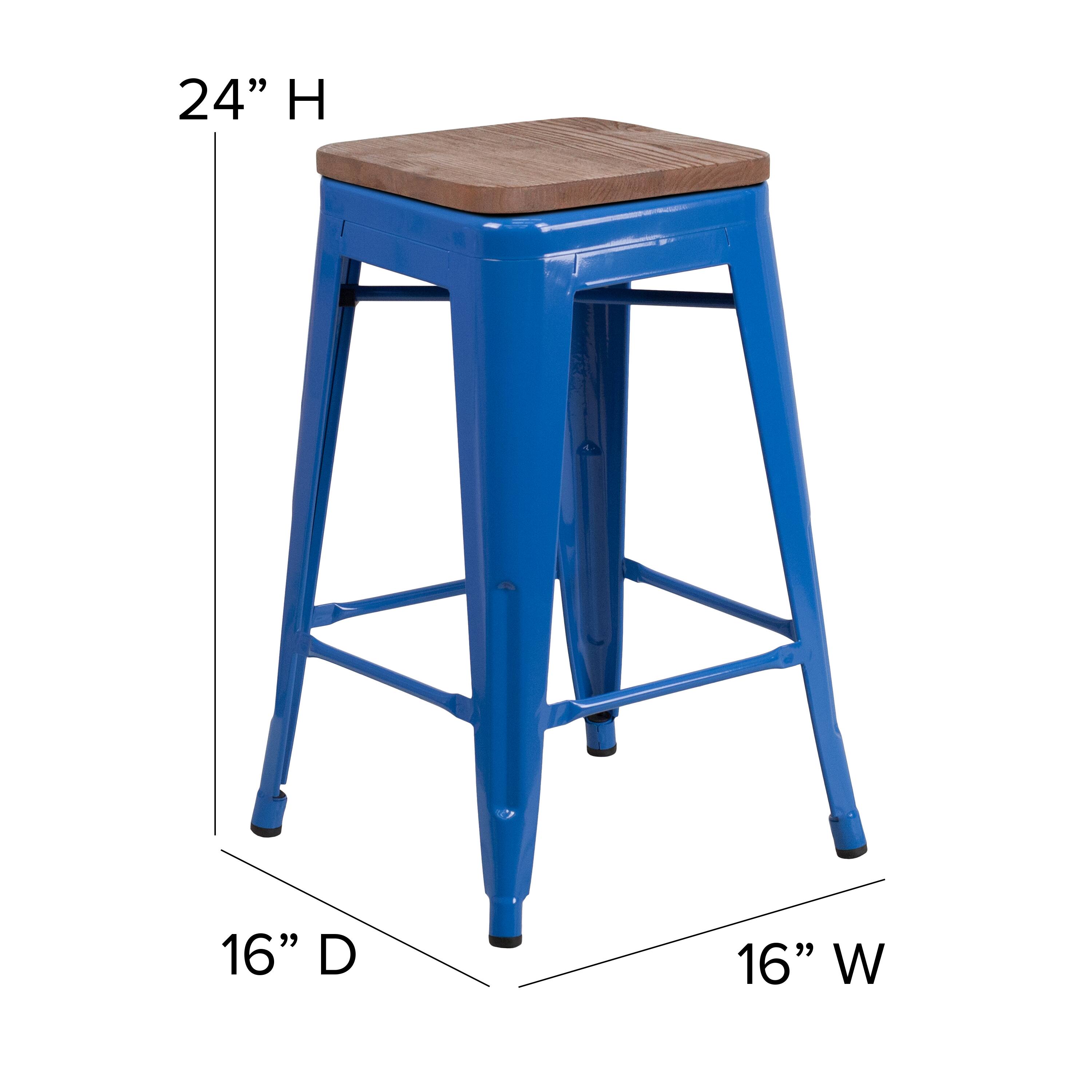 24" H  
16" D  
16" W