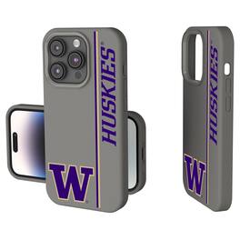 Keyscaper - NCAA - Washington Huskies iPhone Soft Touch Case - 15 - Gray