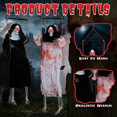 PRODUCT DETAILS  
EASY TO HANG  
REALISTIC DESIGN