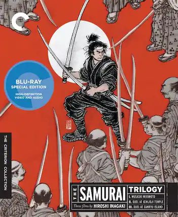 Front. The Samurai Trilogy (Criterion Collection) - BLU-RAY.