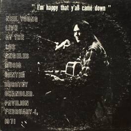 Neil Young - Dorothy Chandler Pavilion 1971 - VINYL LP