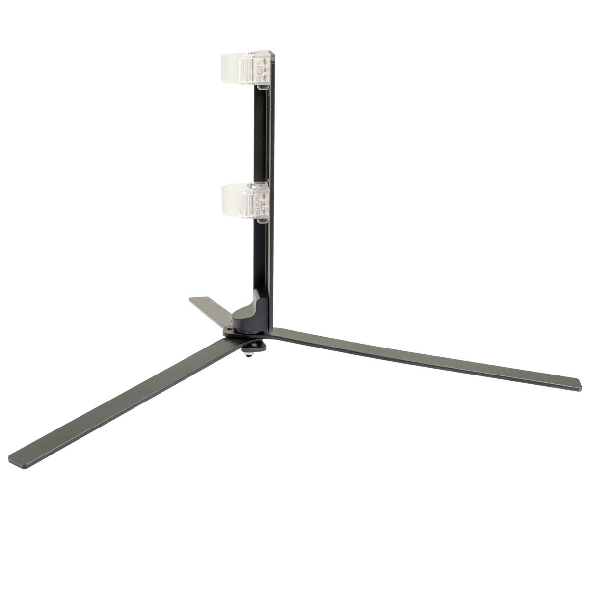 Front. NANLITE - Nanlite Foldable Floor Stand for PavoTube II 60X and Long T12 Tube Lights - Not Applicable.
