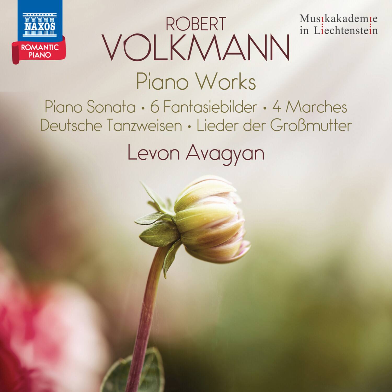 Levon Avagyan - Volkmann: Piano Works   - COMPACT DISCS [CD]