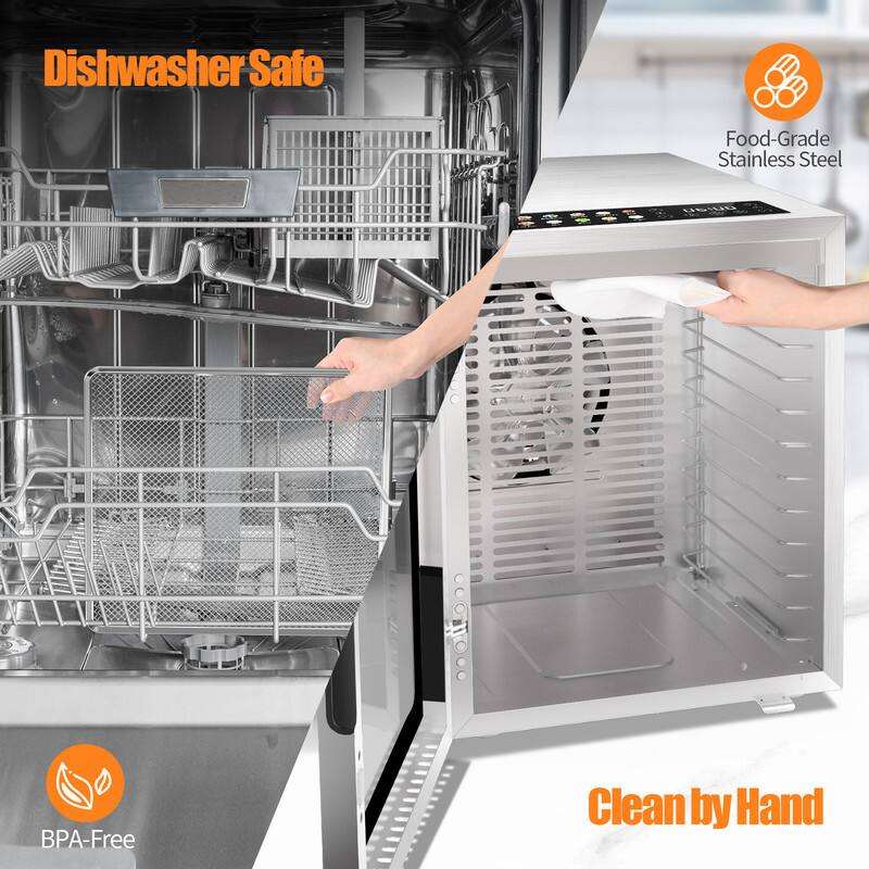 Dishwasher Safe  
Food-Grade Stainless Steel  
BPA-Free  
Clean by Hand