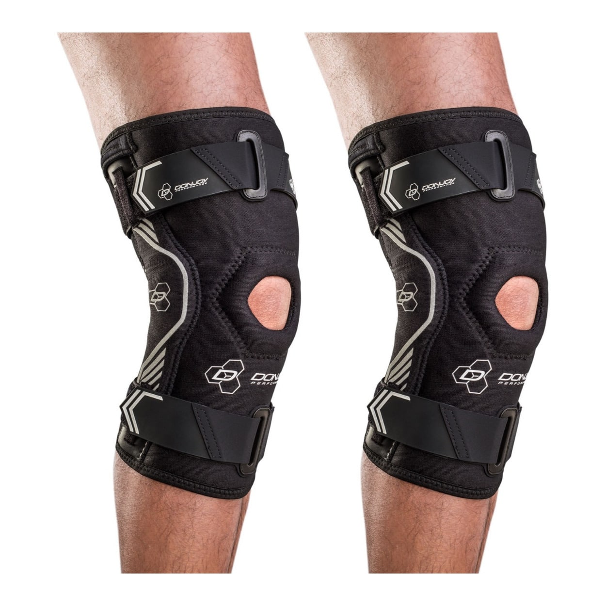 DonJoy - Performance Bionic Drytex Knee Sleeve (Medium, Black, 2-Pack)