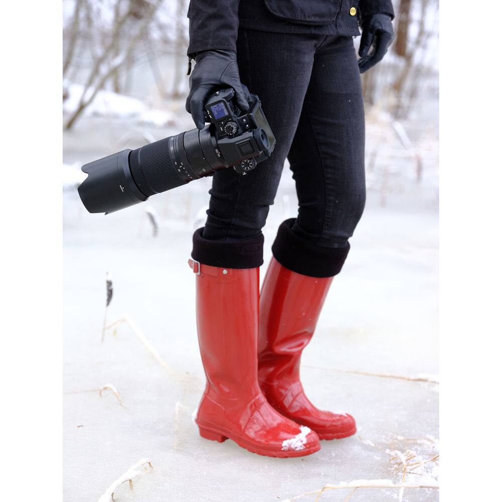 Alt View 5. Fujifilm - Fujifilm GF100-200MMF5.6 R LM OIS WR - Black.