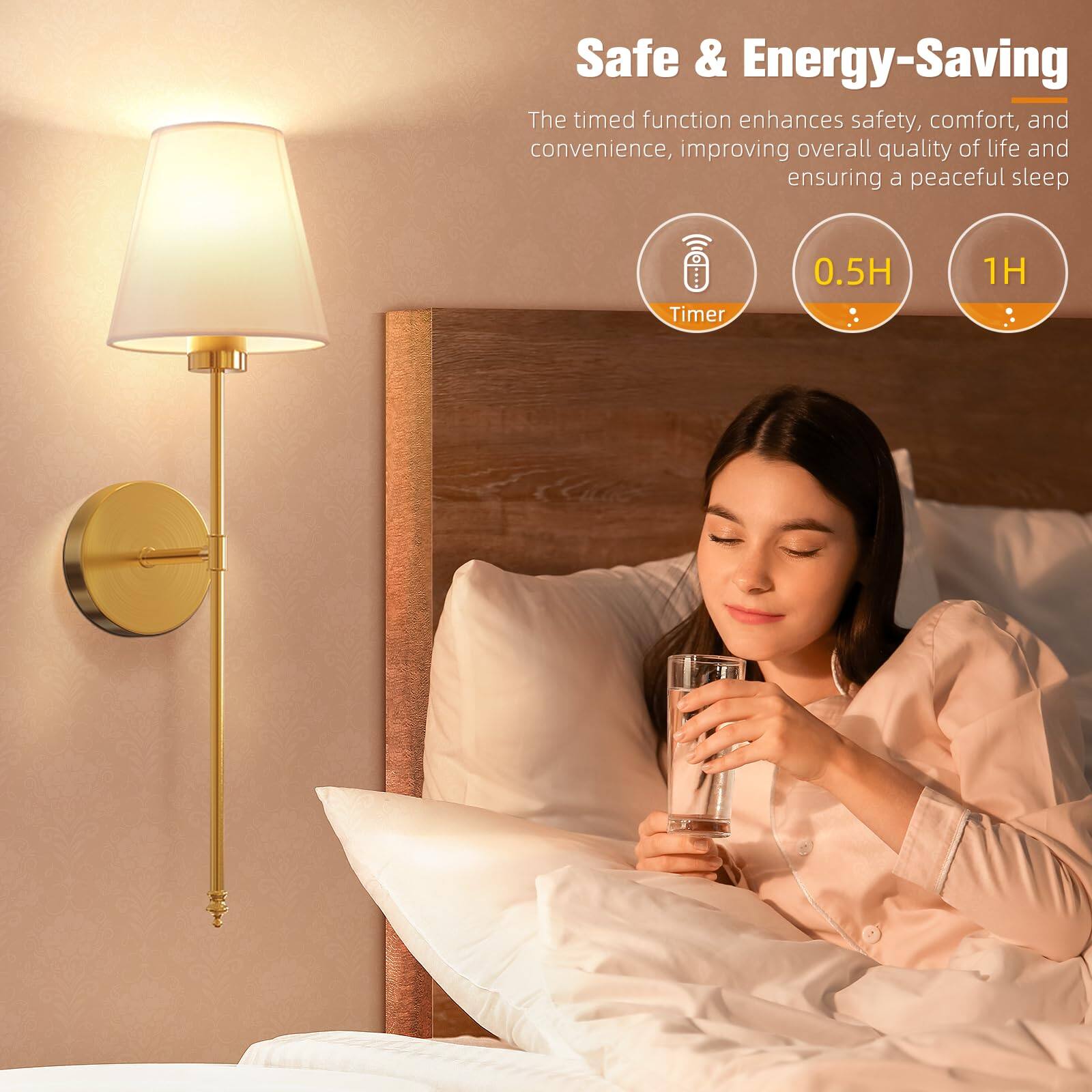 Safe & Energy-Saving

The timed function enhances safety, comfort, and convenience, improving overall quality of life and ensuring a peaceful sleep.

Timer
0.5H
1H