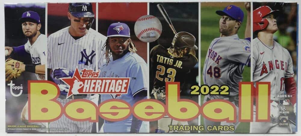 2022 Topps Heritage Baseball Hobby Box price history on PriceWatchPro