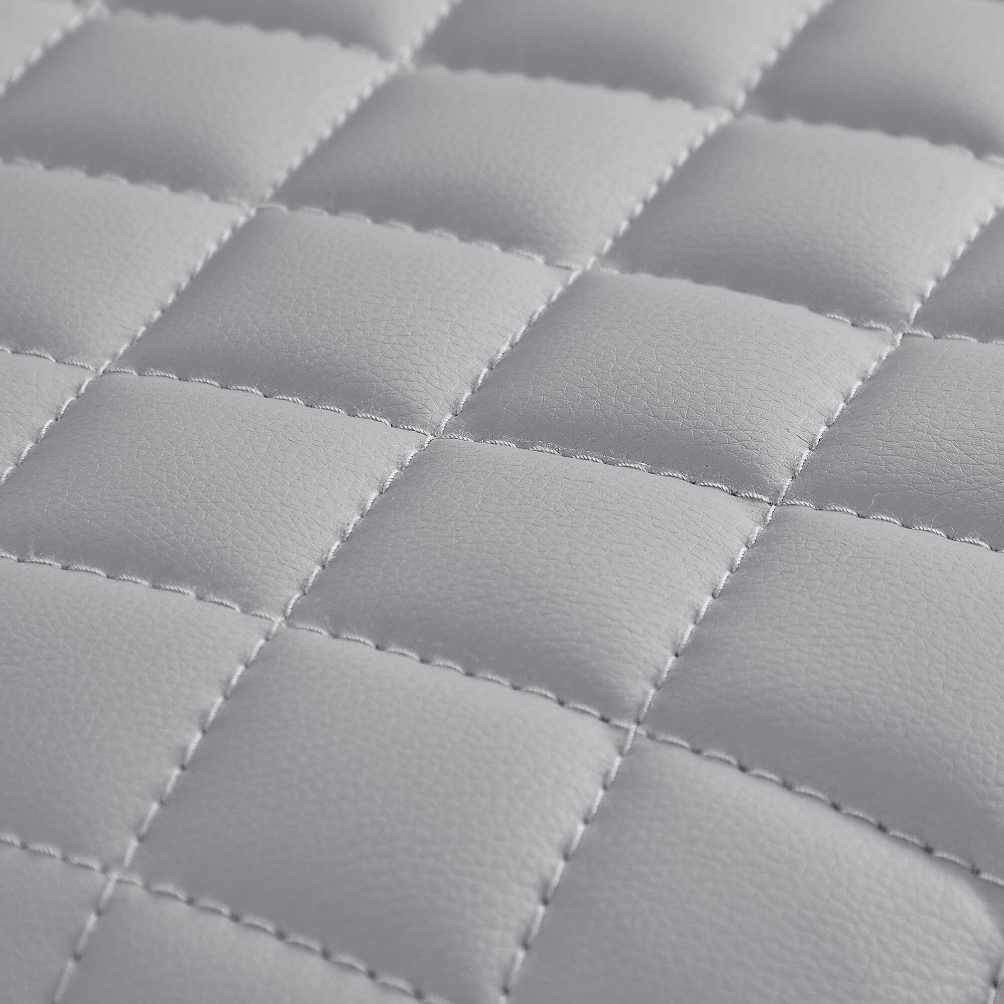 Left. Vecelo - Adjustable Bar Stools Set of 4, Bar Height Stools for Kitchen Counter - Grey.