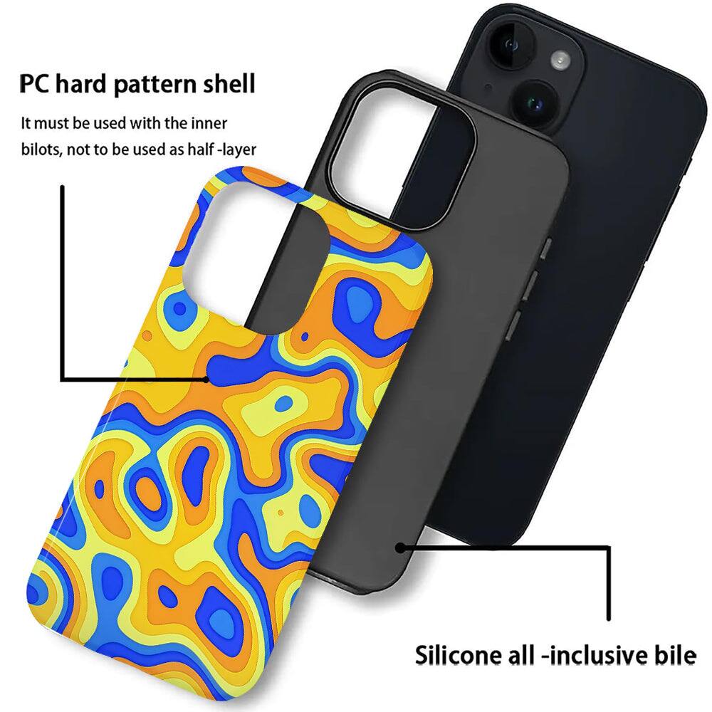 PC hard pattern shell  
It must be used with the inner bilots, not to be used as half-layer  

Silicone all-inclusive bile