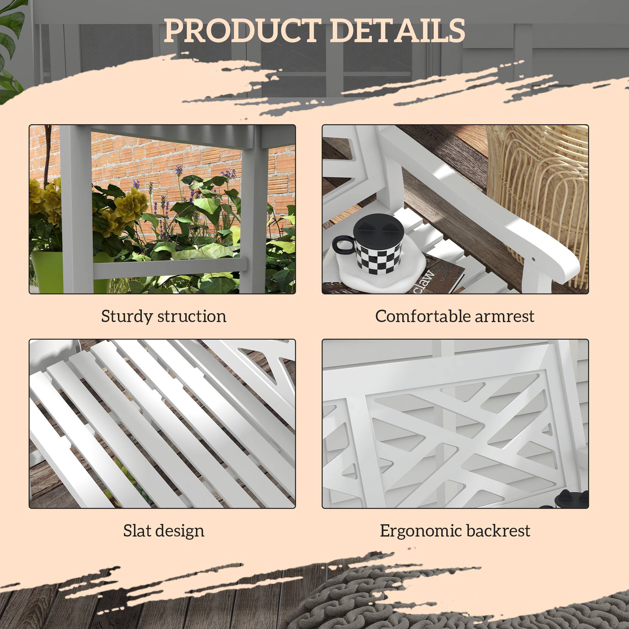 PRODUCT DETAILS
Sturdy structure
Comfortable armrest
Slat design
Ergonomic backrest