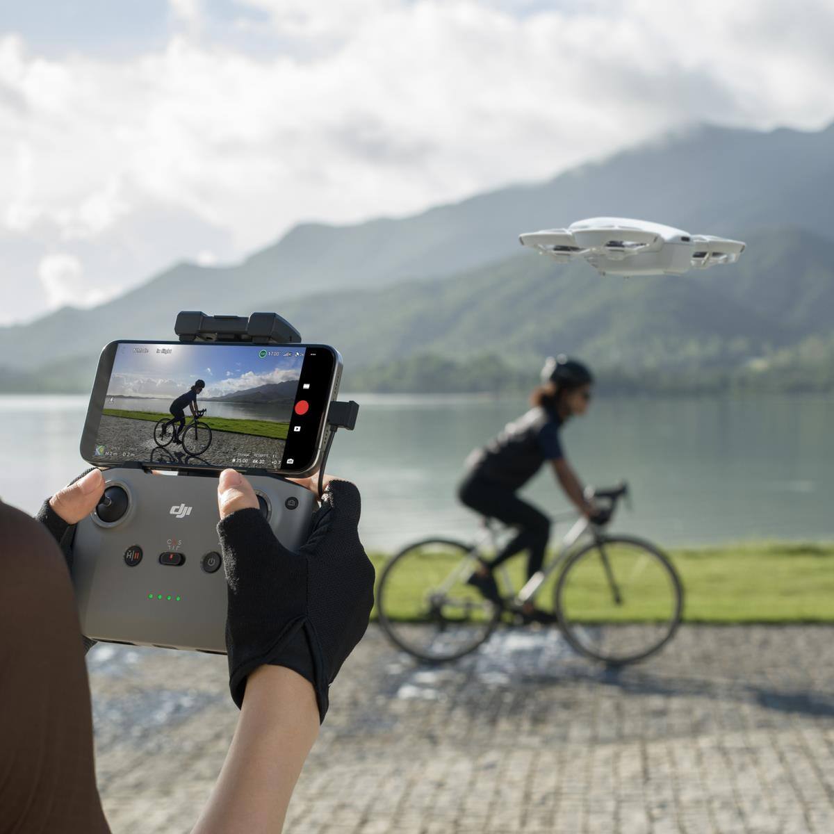 Front. DJI - DJI RC-N3 Remote Controller for Neo Drone.