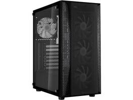 SilverStone - fara b1 pro, argb lighting, tempered glass, mid tower atx chassis, sst-fab1b-pro - Silver