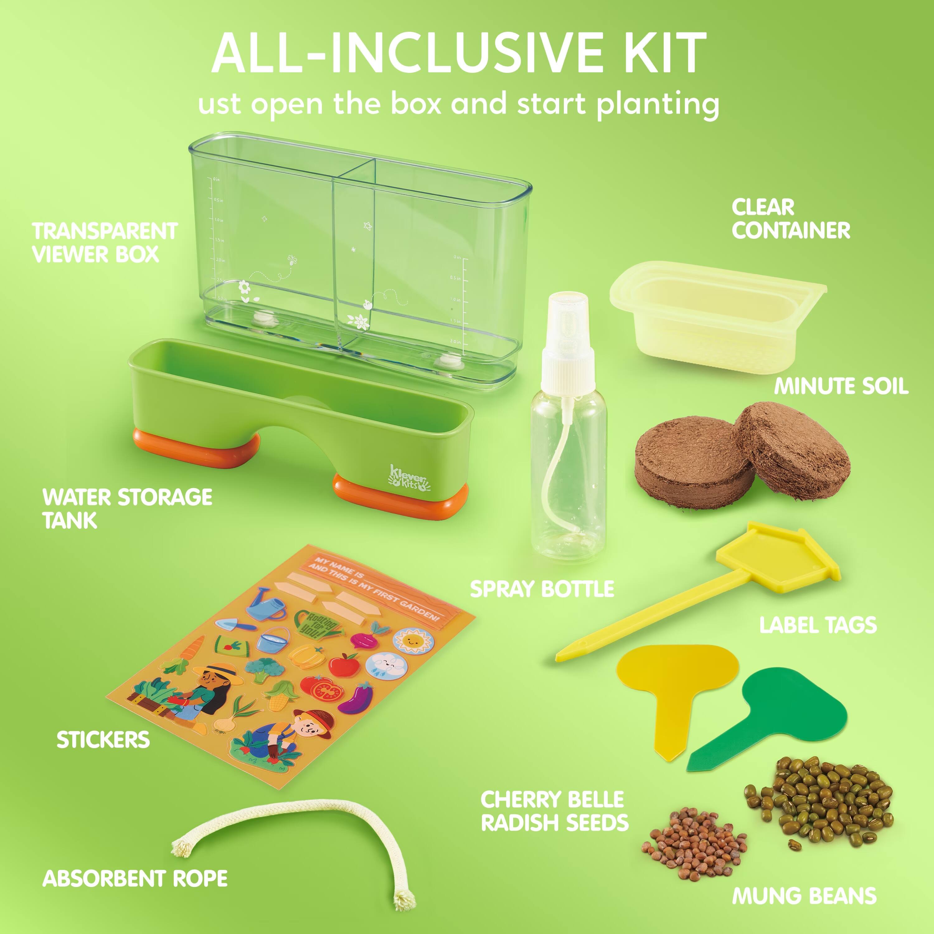 Joyfy 2 in 1 Root Viewer Kit for Kids Grow Your Own Plant, Interactive ...