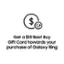 Get a $10 Best Buy Gift Card towards your purchase of Galaxy Ring.