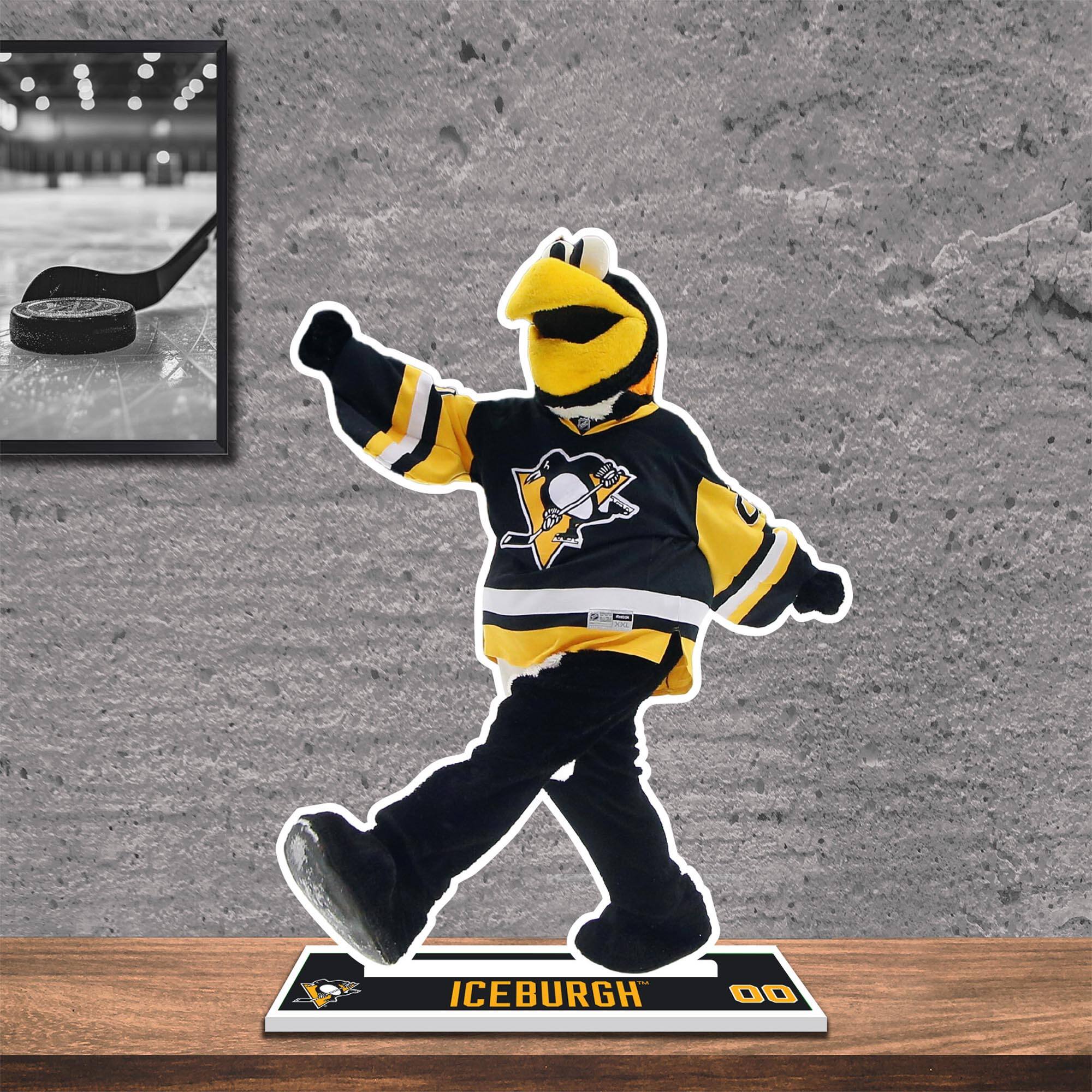 Alt View 1. UPI Marketing - Iceburgh Pittsburgh Penguins Mascot Standee - Multicolor.