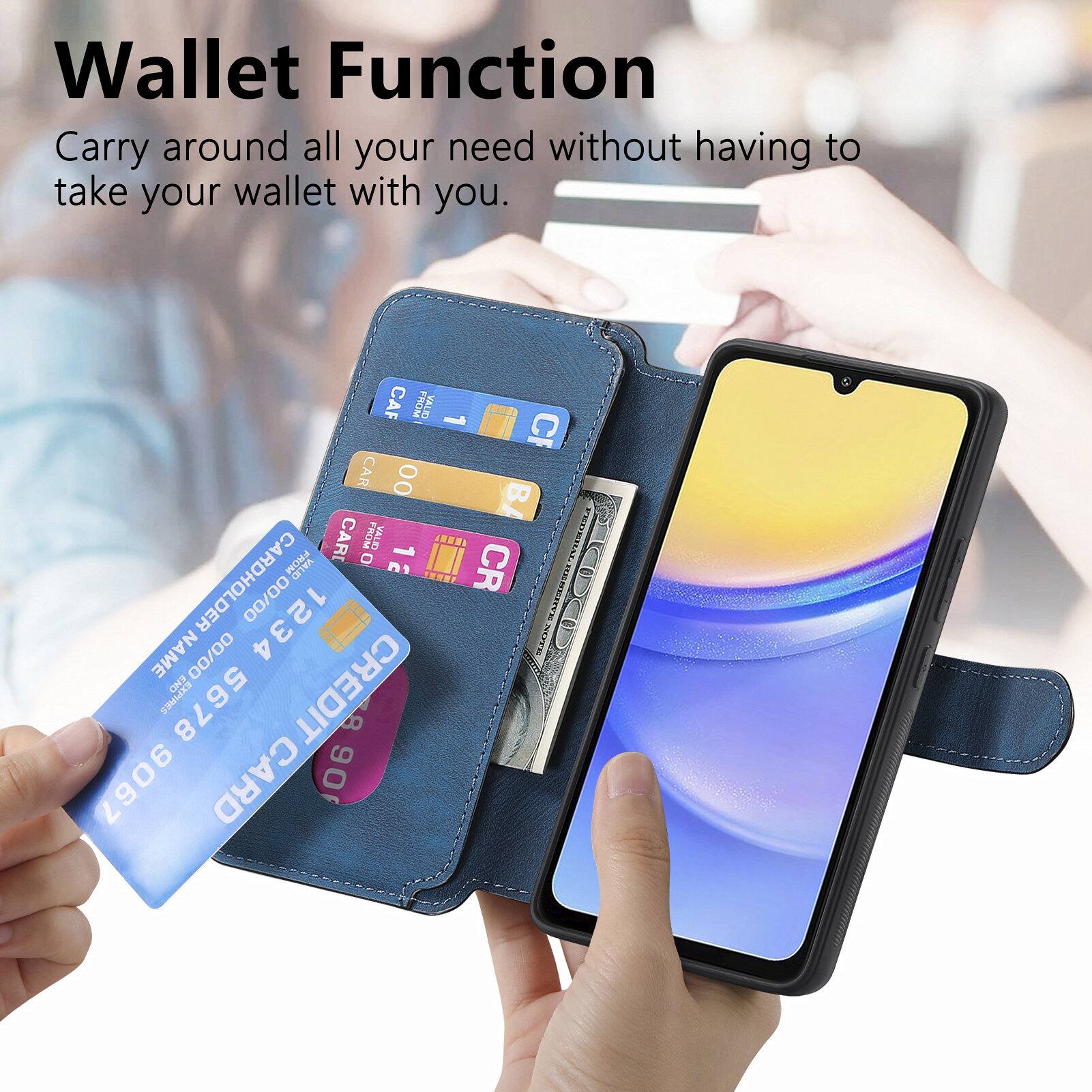 Wallet Function  
Carry around all your need without having to take your wallet with you.