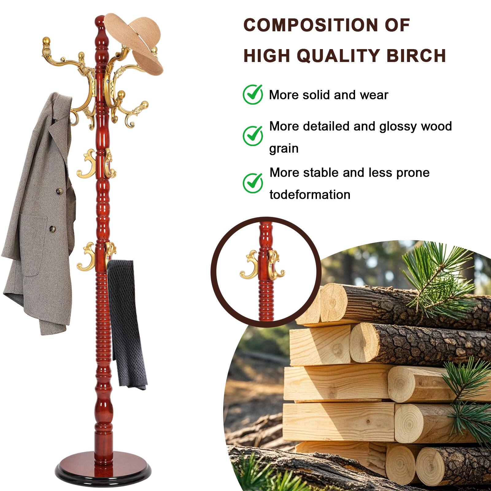 COMPOSITION OF HIGH QUALITY BIRCH

- More solid and wear
- More detailed and glossy wood grain
- More stable and less prone to deformation