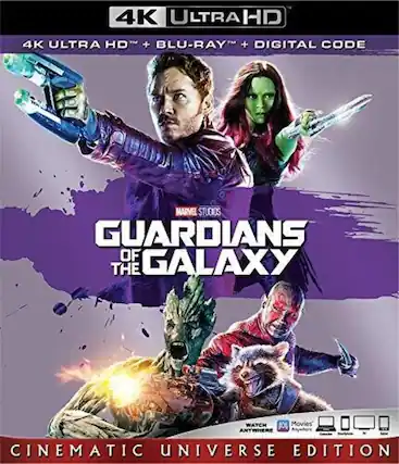 Front. Guardians of the Galaxy - 4K Blu-Ray.