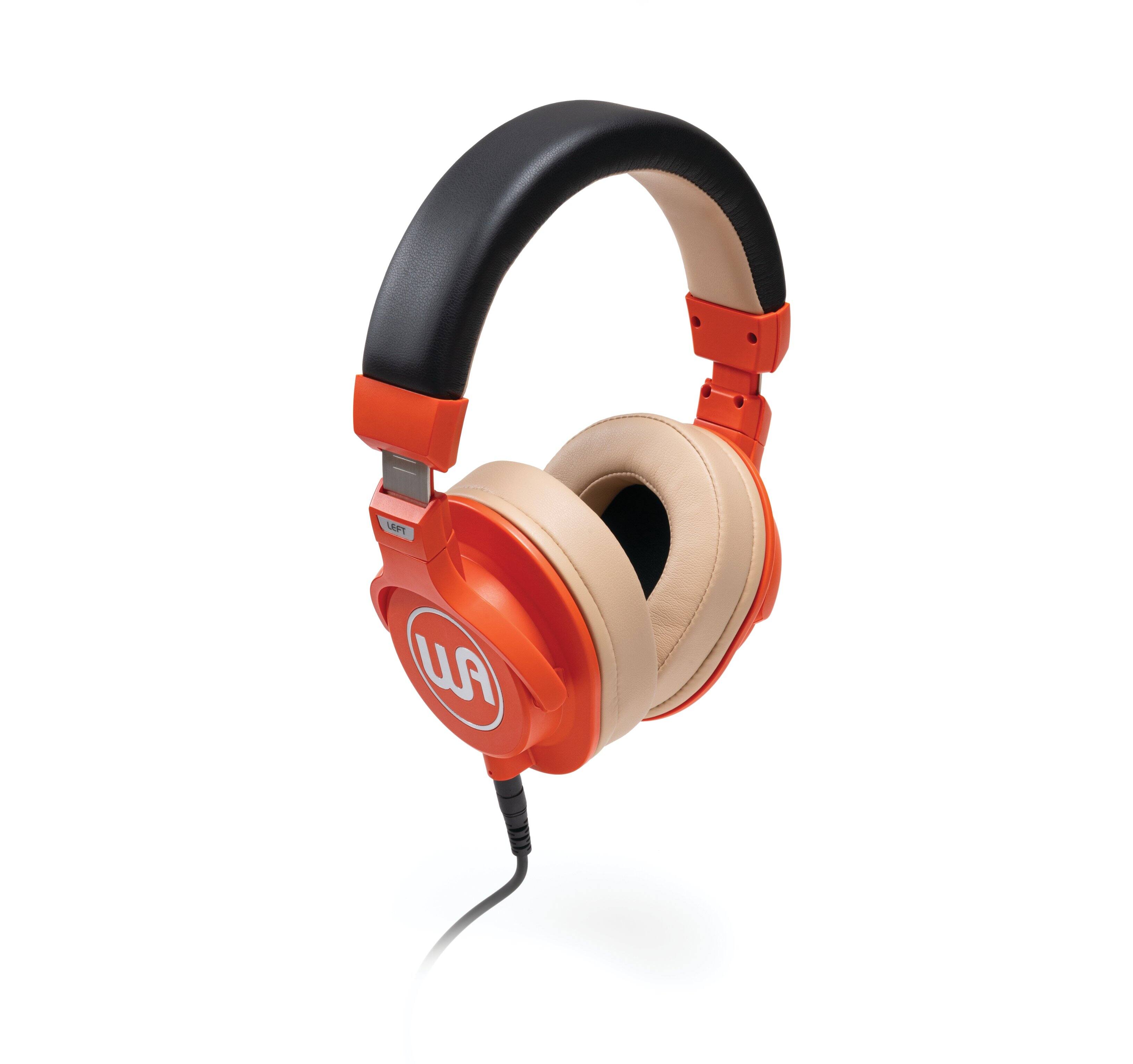 Warm Audio - Closed-Back Professional Studio Headphones for Tracking, Mixing, Monitoring, and Critical Listening, Removable Cables - Orange