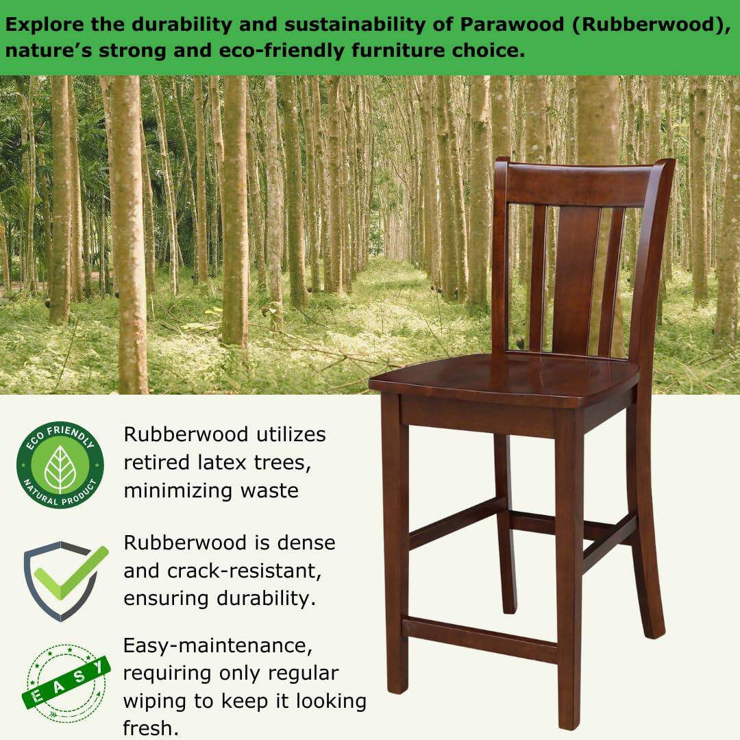 Explore the durability and sustainability of Parawood (Rubberwood), nature's strong and eco-friendly furniture choice.

Rubberwood utilizes retired latex trees, minimizing waste.

Rubberwood is dense and crack-resistant, ensuring durability.

Easy-maintenance, requiring only regular wiping to keep it looking fresh.