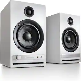 Audioengine - HD4 Next Gen Home Music System w/ Bluetooth aptX Adaptive - White