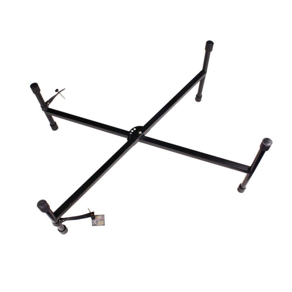 Left. Kadyn - Kadyn XType Keyboard Support Stand, Adjustable Folding Music Instrument Stool Seat Black, For Concert Halls, Black - Black.