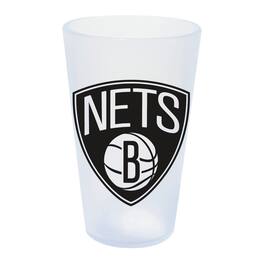 WinCraft - Brooklyn Nets 16oz. Icicle Silicone Pint Glass - Multicolor