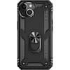 Front. SaharaCase - Kickstand with Belt Clip Case for Apple iPhone 13 and iPhone 14 - Black.