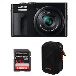 Bundle - Panasonic - LUMIX ZS99 Digital Camera