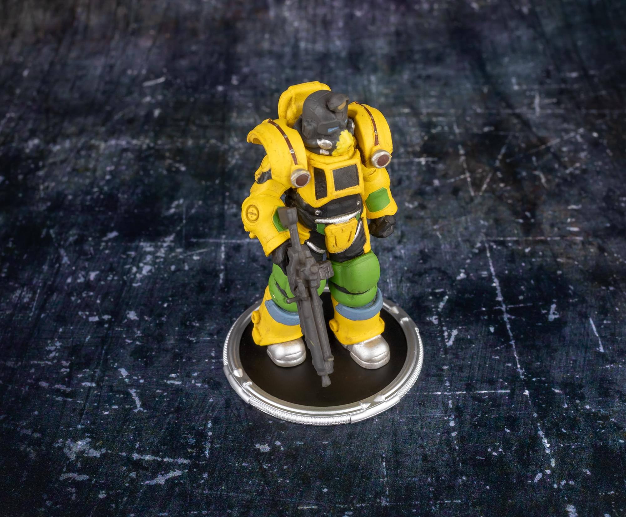 Alt View 4. Toynk - Fallout Excavator Power Armor 3-Inch Mini Figure - Multi-Colored.