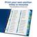 Print your own section titles in minutes
Free templates on Avery.com
1. Monthly Schedule
2. Business Summary
3. Finance Strategy Session
4. Policies Review
5. International
6. Quality Meeting
7. Trade Council
8. Operations Council
9. Staff Meeting
10. Safety Council
11. HR
12. Market Trends
13. Employee Reviews
14. New Hire Orientation
15. Account Reviews
16. Safety Orientation
17. Sales Conference
18. Benefits Summary
19. Customer Issues
20. Regional Directors Council Reviews
21. Marketing Analyst Reviews
22. Offsite
23. Business Review
24. Competitive Activity
25. Board Meeting
26. New Products
27. Interview Schedule