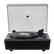 Front. Arkrocket - Arkrocket Huygens Bluetooth Turntable with Built-in Speakers (Black) - Black.