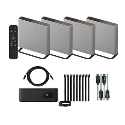 Sony BRAVIA Theater Quad with Cable Ties, 4K HDMI Cables, and Cat5 Sony BRAVIA Theater Quad with Cable Ties, 4K HDMI Cables, and Cat5