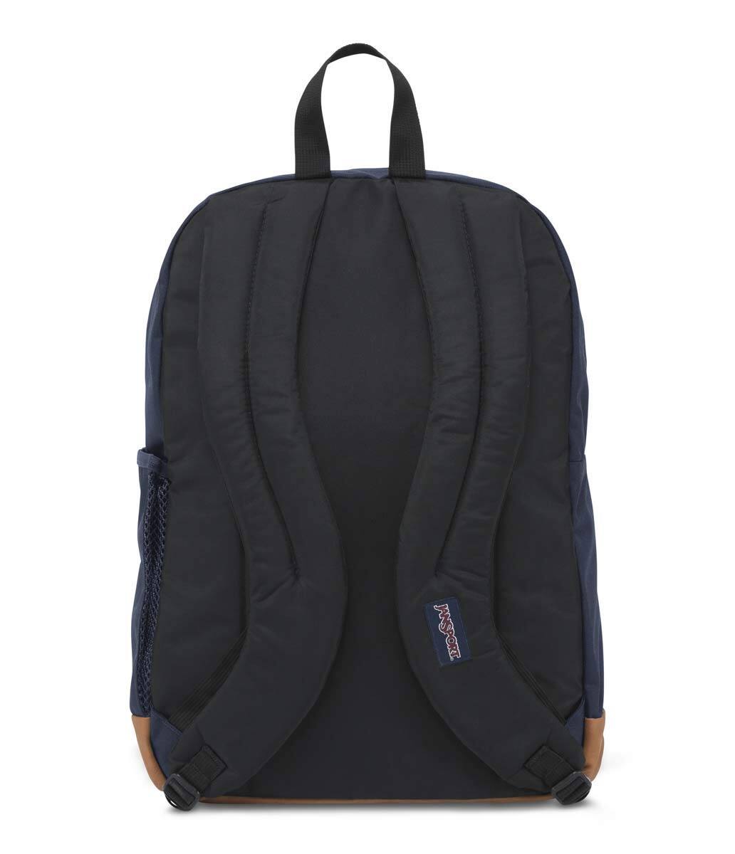 Alt View 5. JanSport - Cool Student Backpack 15-inch Laptop Sleeve 34L Capacity 2 Compartments Ergonomic S-Curve Straps Synthetic Leather Base - Navy.